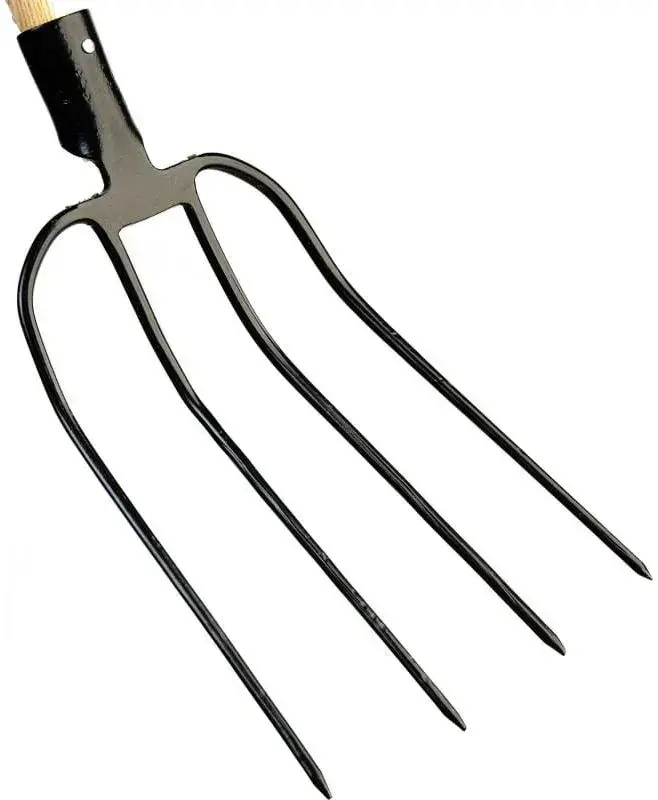 Вила Verto, руків'я дерев'яне D-подібне, 126.5см, 1.42кг (15G040) - фото - №1