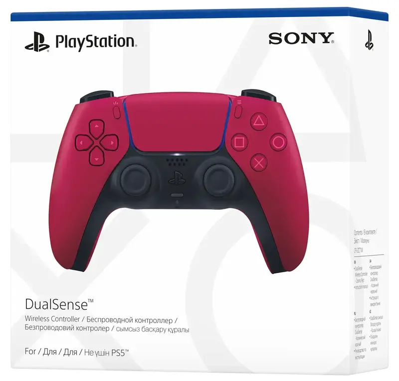 Геймпад DualSense Wireless Controller для PS5 (Cosmic Red) фото