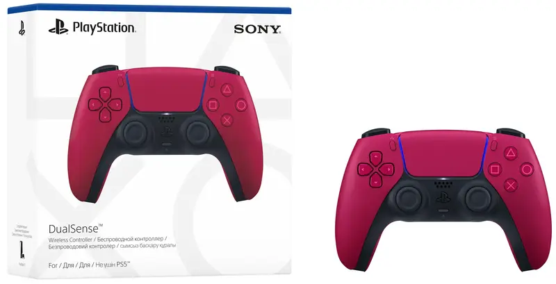Геймпад DualSense Wireless Controller для PS5 (Cosmic Red) фото