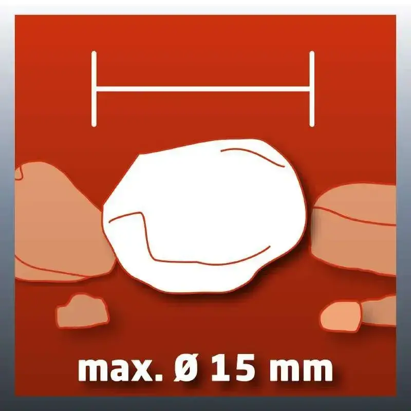 Насос дренажний Einhell GC-DP 6315 N 630 Вт, 17000 л/г, вис. 8 м, глиб. 5 м, корпус нерж, 5.5 кг (4170491) - фото - №8