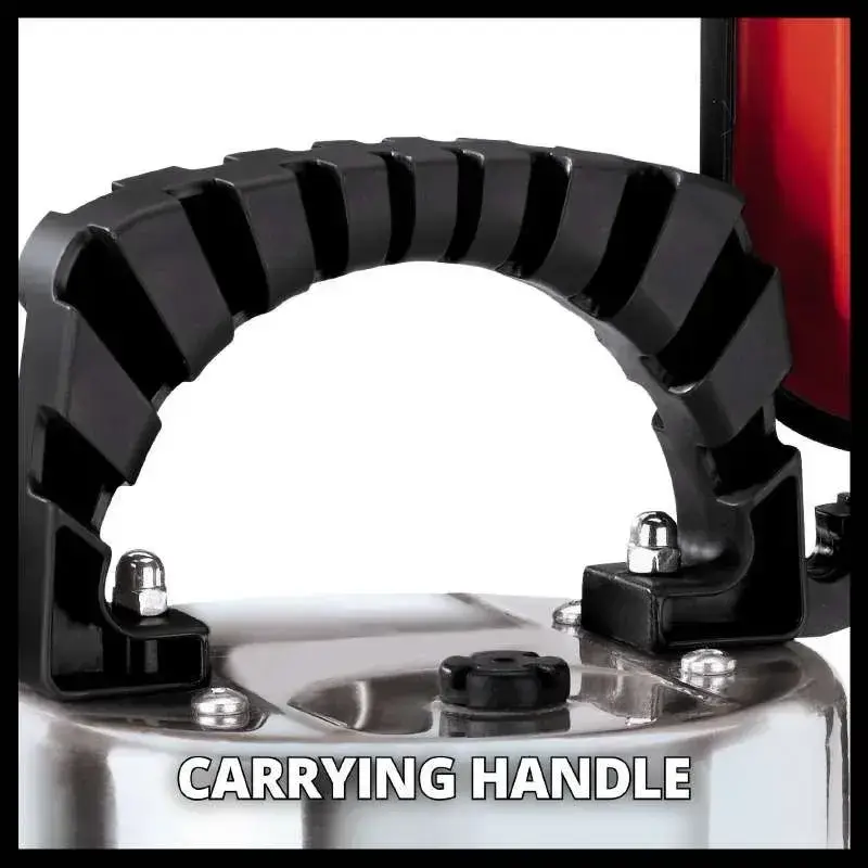 Насос дренажний Einhell GC-DP 6315 N 630 Вт, 17000 л/г, вис. 8 м, глиб. 5 м, корпус нерж, 5.5 кг (4170491) - фото - №3