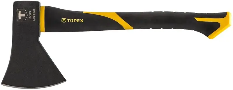 Сокира універсальна TOPEX руківя скловолокно 45см 1000г - фото - №0