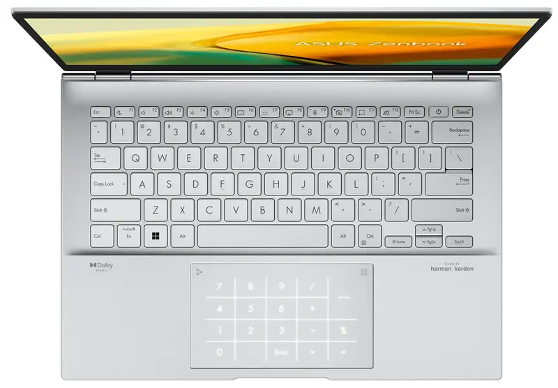 Ноутбук Asus Zenbook 14 UX3402VA-KP695 Foggy Silver (90NB10G6-M012J0) фото