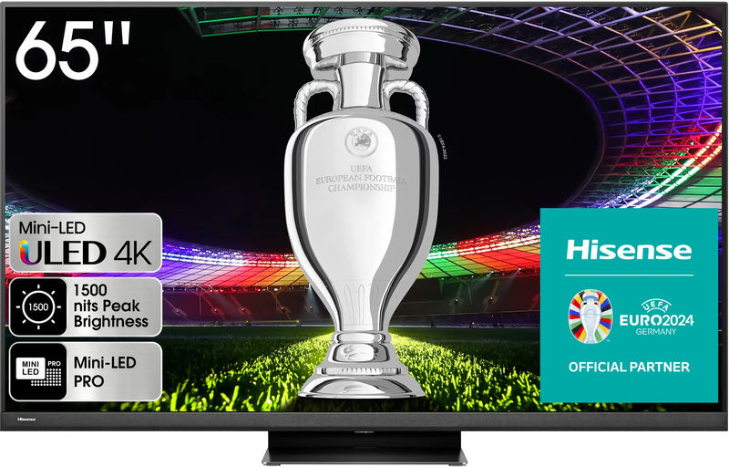 Телевізор Hisense 65" QLED 4K (65U8KQ) фото