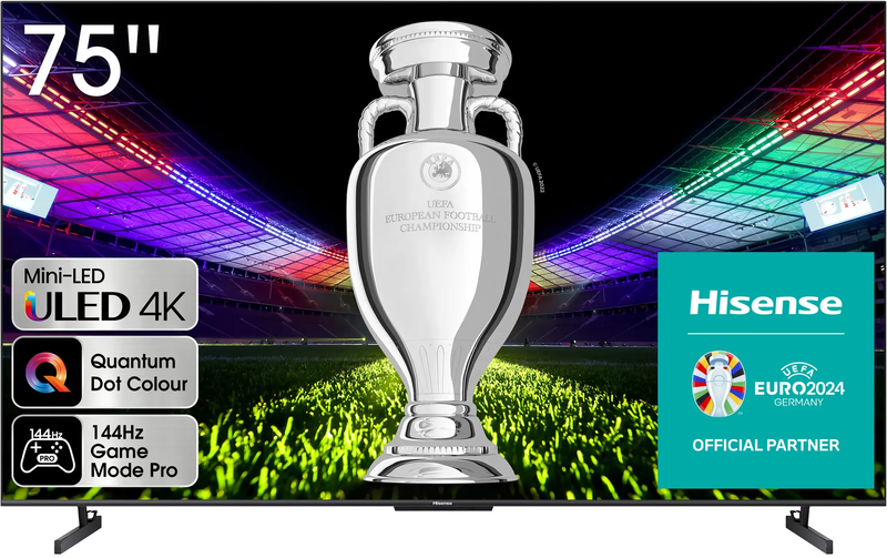 Телевізор Hisense 75" QLED 4K (75U7KQ) - фото - №0