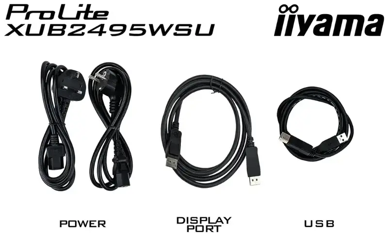 Монітор 24.1" Iiyama XUB2495WSU-B7 - фото - №11