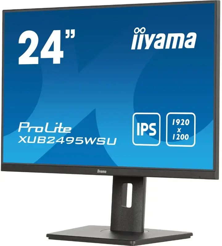 Монітор 24.1" Iiyama XUB2495WSU-B7 - фото - №2