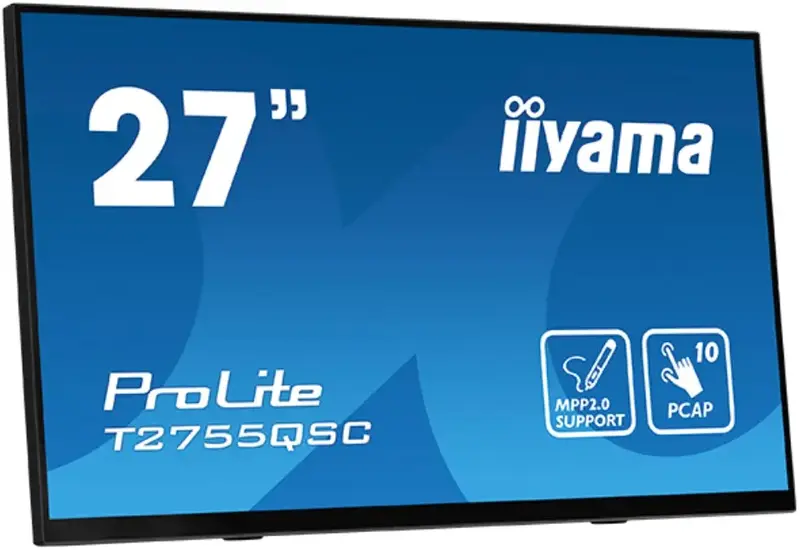 Монітор 27" Iiyama T2755QSC-B1 - фото - №1