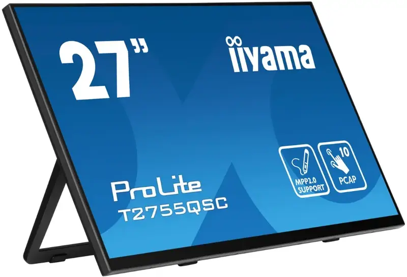 Монітор 27" Iiyama T2755QSC-B1 - фото - №3