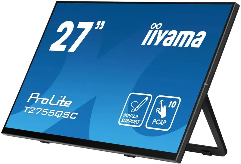 Монітор 27" Iiyama T2755QSC-B1 - фото - №4