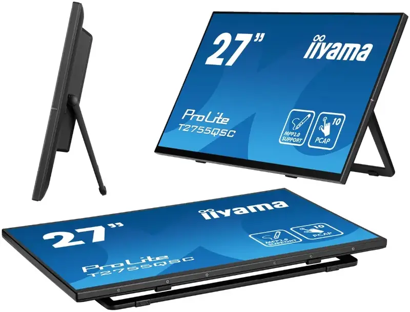 Монітор 27" Iiyama T2755QSC-B1 - фото - №16