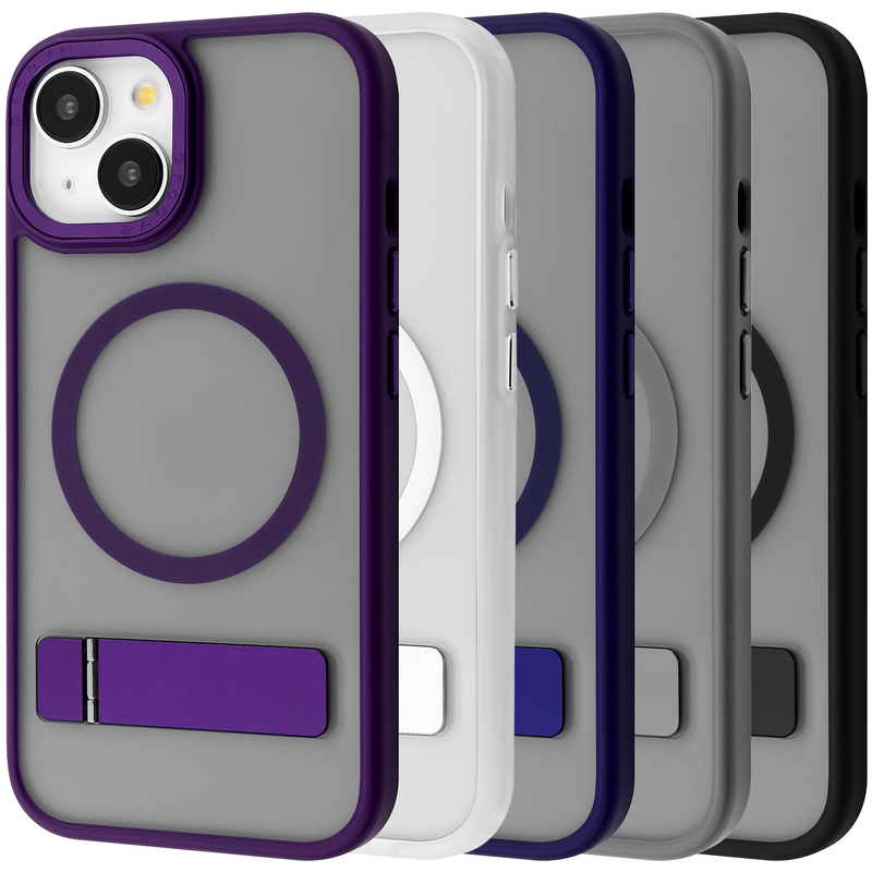 Чохол Proove Mainstay Case with Magnetic Ring iPhone 13 (gray) - фото - №4