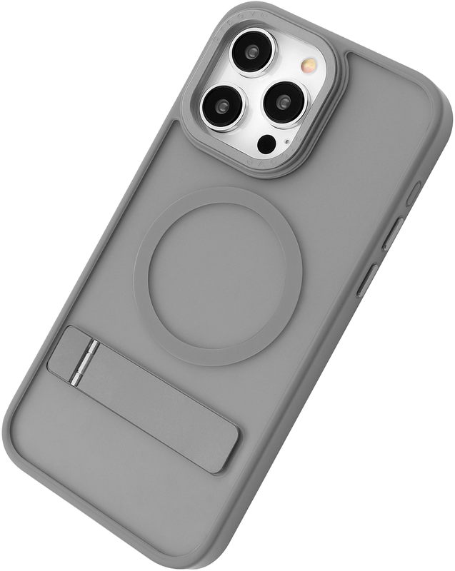 Чохол Proove Mainstay Case with Magnetic Ring iPhone 15 Pro (gray) - фото - №2