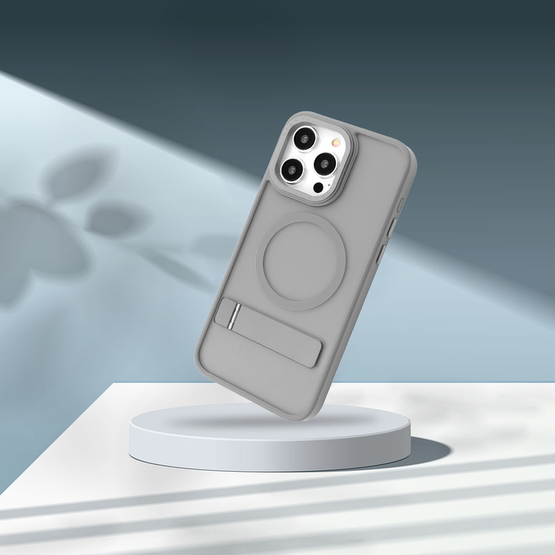 Чохол Proove Mainstay Case with Magnetic Ring iPhone 15 Pro (gray) - фото - №6