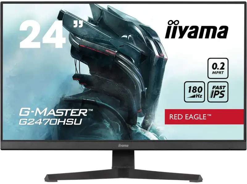 Ігровий монітор 23.8" Iiyama G2470HSU-B6 - фото - №0