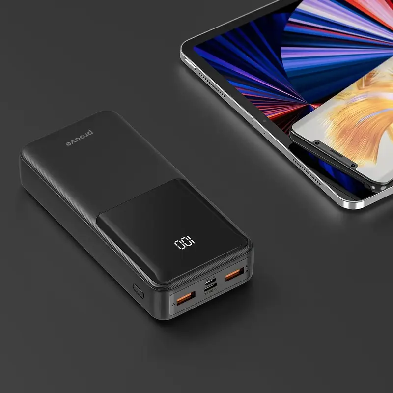 Порт.ЗП Proove Illuminator 20000mAh 22.5W чорний фото