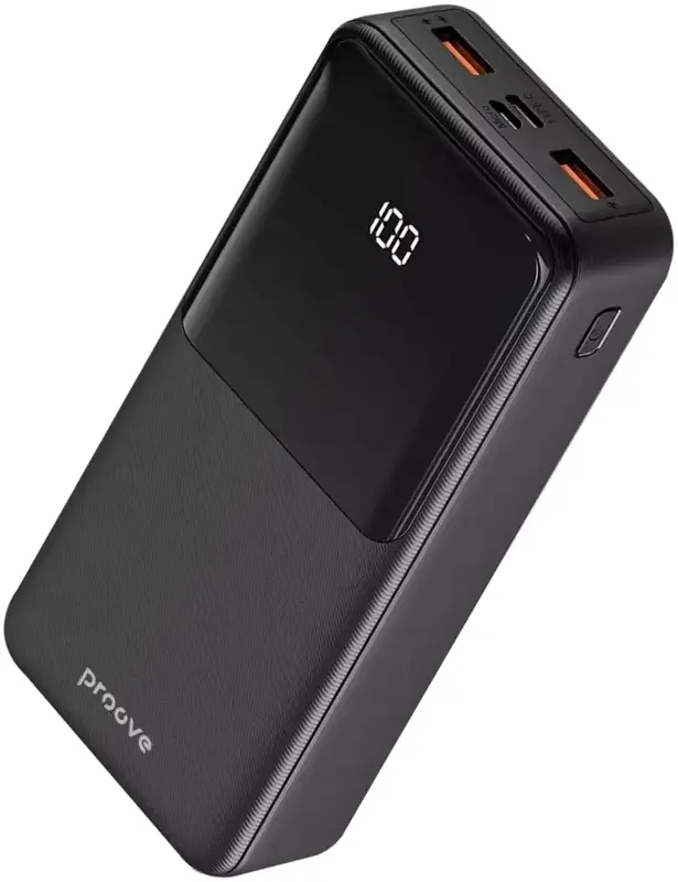 Порт.ЗП Proove Illuminator 20000mAh 22.5W чорний фото