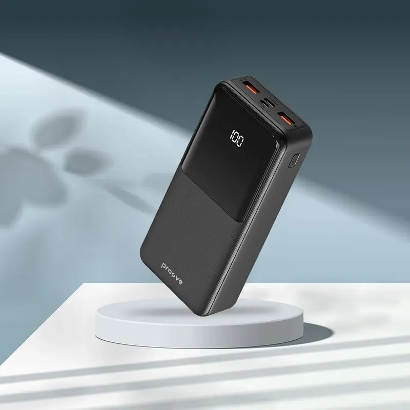 Порт.ЗП Proove Illuminator 20000mAh 22.5W чорний фото