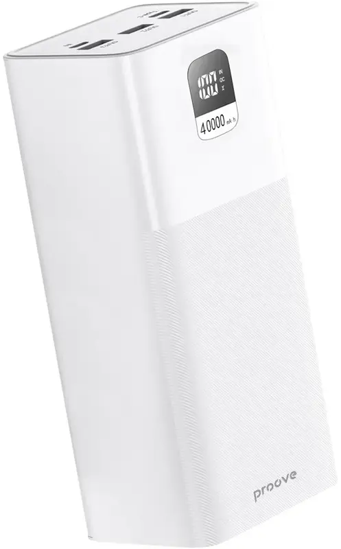 Порт.ЗП Proove Giant 40000mAh 100W бiлий фото