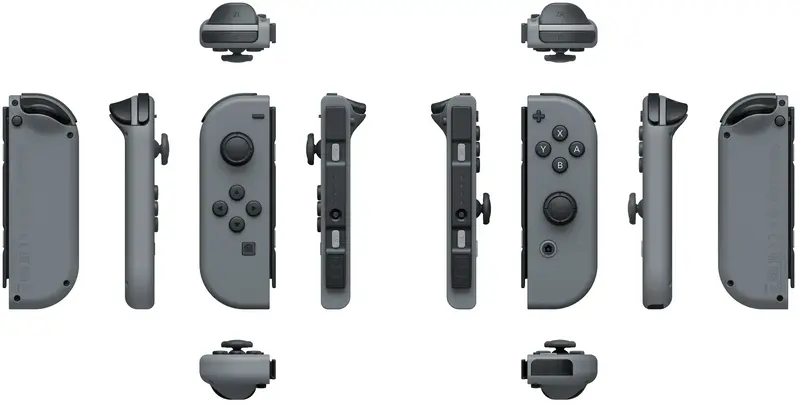 Switchリモコン Набор 2 Контроллера Nintendo Official Switch Joy-Con (Gray
