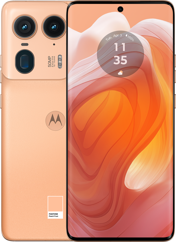 Moto Edge 50 Ultra 16/1TB (Peach Fuzz) - фото - №0