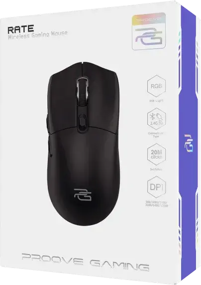 Игровая мышь Proove Gaming Rate (Black) CMRTWR003001 фото