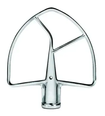 Набір із 3 насадок KitchenAid 5KSM7BL3PSS для чаші 5,6 л, 6,6 л і 6,9 л, нержавіюча сталь - фото - №1