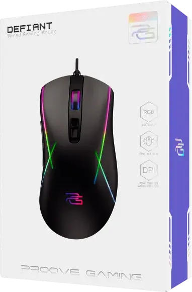 Игровая мышь Proove Gaming Defiant (Black) CMDE00000101 фото