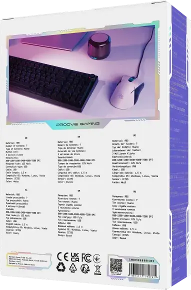 Игровая мышь Proove Gaming Defiant (White) CMDE00000102 фото