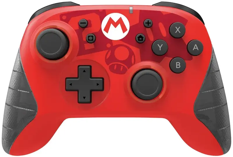 Геймпад беспроводной Horipad Mario для Nintendo Switch (Red) 873124008739 - фото - №0