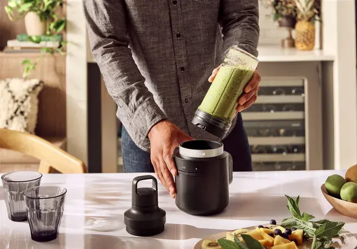 Блендер стаціонарний KitchenAid Go (5KSBR200BM) - фото - №9