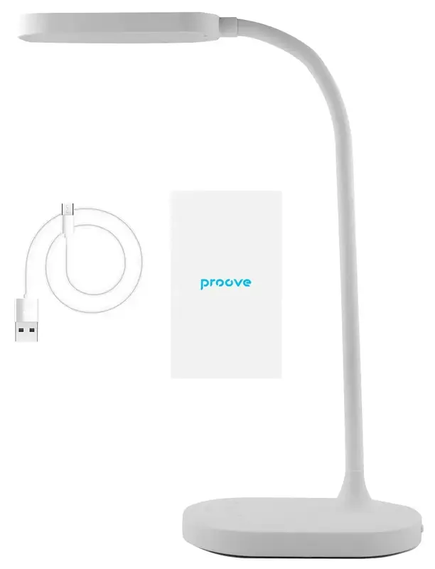 Настільна лампа з акумулятором Proove Megapolis 1200 mAh (white) - фото - №5