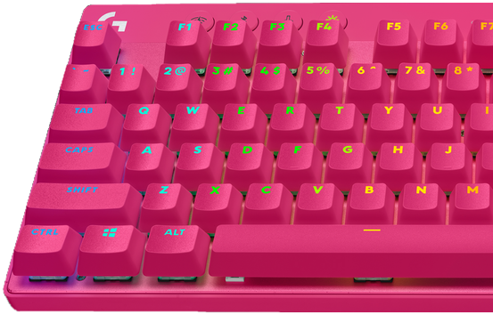 Ігрова клавіатура Logitech G Pro X Tkl Lightspeed (Magenta) L920-012159 фото