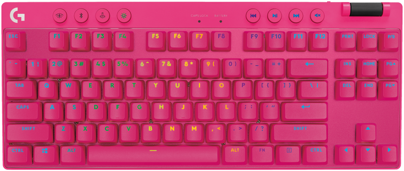 Ігрова клавіатура Logitech G Pro X Tkl Lightspeed (Magenta) L920-012159 фото