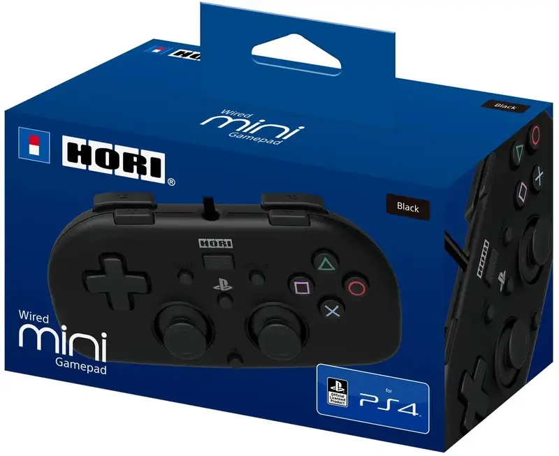 Геймпад проводной Mini Gamepad для PS4 (Black) 4961818028371 фото