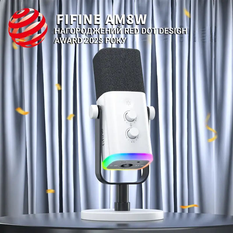 Мікрофон Fifine AM8W - фото - №4