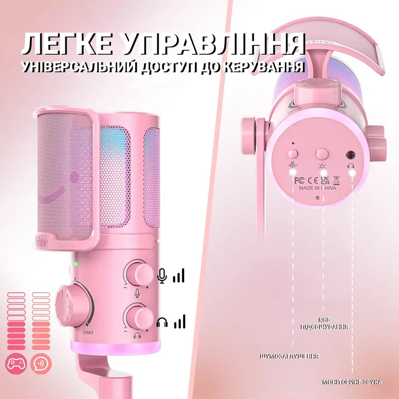Микрофон Fifine AM6P фото