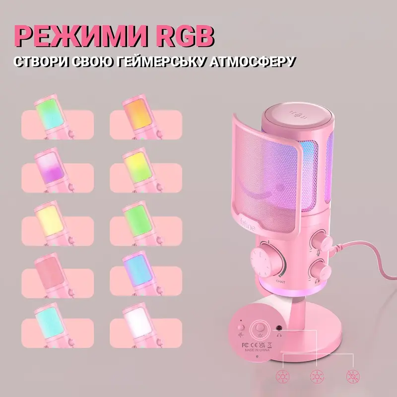 Микрофон Fifine AM6P фото