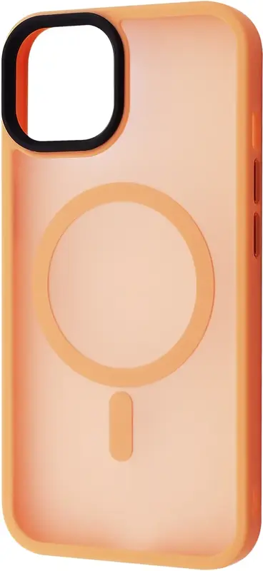 Чохол для iPhone 13 WAVE Matte Insane Case with Magnetic Ring (orange) - фото - №0