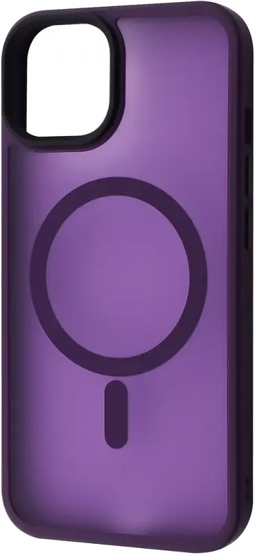 Чохол для iPhone 13 WAVE Matte Insane Case with Magnetic Ring (deep purple) - фото - №0
