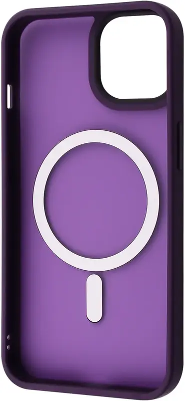 Чохол для iPhone 13 WAVE Matte Insane Case with Magnetic Ring (deep purple) - фото - №1