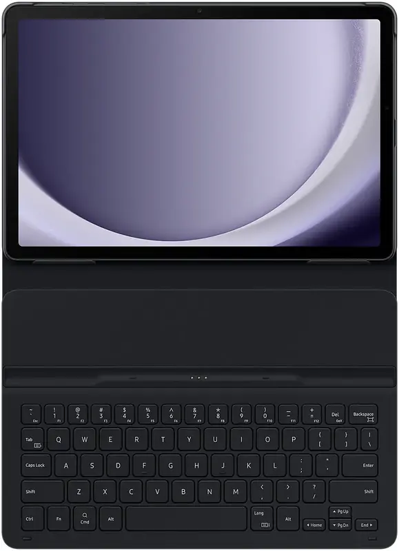 Чохол-клавіатура для Samsung Tab А9+ Book Cover Keyboard Slim Black (EF-DX211BBEGUA) - фото - №8