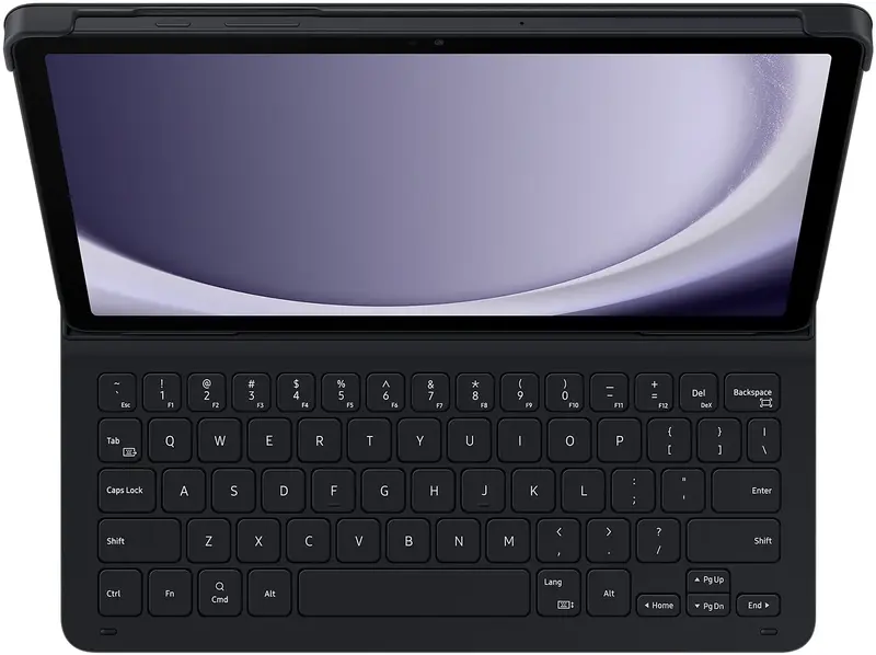 Чохол-клавіатура для Samsung Tab А9+ Book Cover Keyboard Slim Black (EF-DX211BBEGUA) - фото - №9