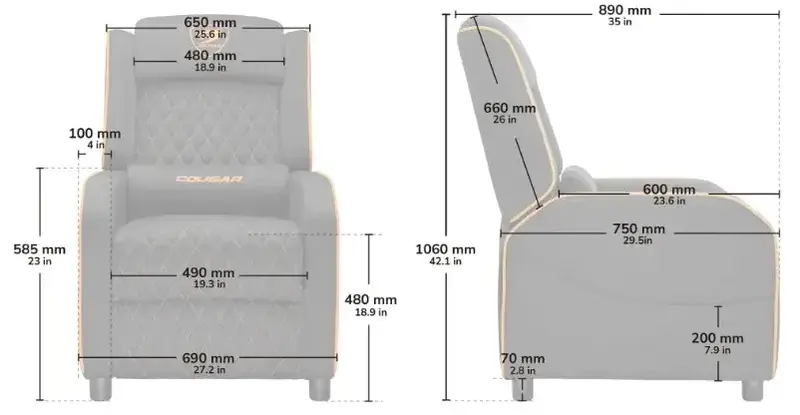 Игровое кресло Cougar RANGER ONE фото