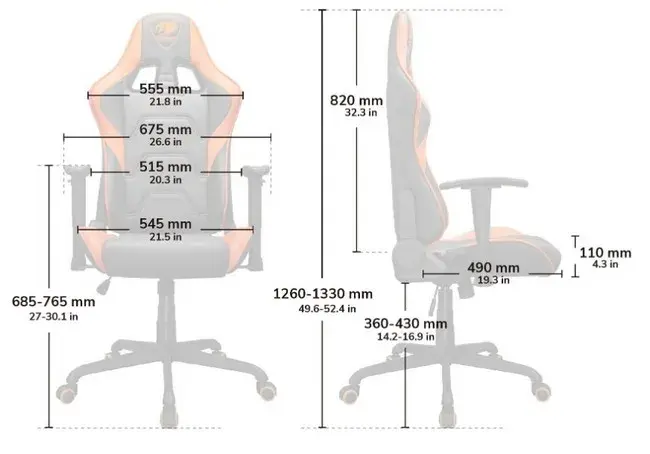 Ігрове крісло Cougar Armor ELITE (Black) - фото - №5