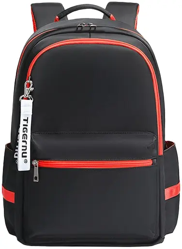Рюкзак Tigernu T-B9030B Black with Orange - фото - №0