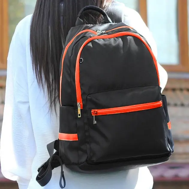 Рюкзак Tigernu T-B9030B Black with Orange - фото - №3