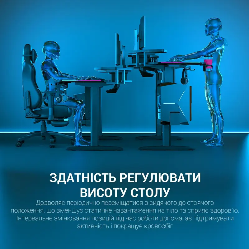 Компьютерный стол OfficePro ODE514 - фото - №3