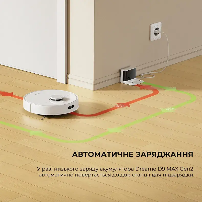 Робот-пылесос Dreame D9 MAX White Gen 2 фото
