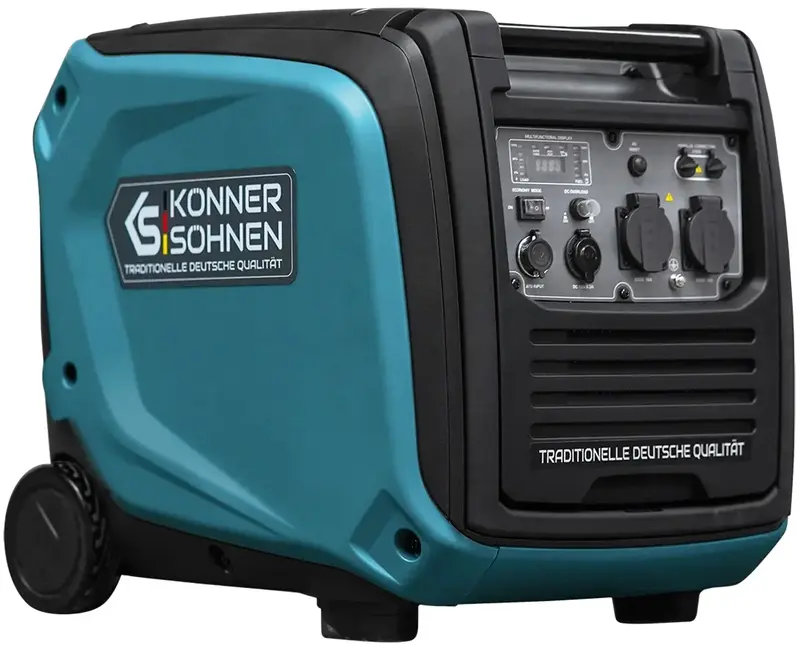 Генератор бензиновий інверторний Konner&Sohnen KS 4000iE S, 230В, 4.0кВт, електростартер, 40кг (KS4000IES) - фото - №1